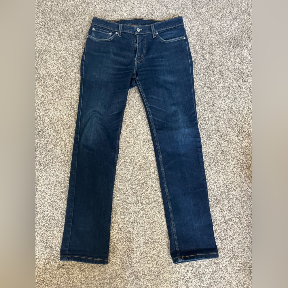 Levi's 511 32x32 Dark Blue Straight-Leg Jeans